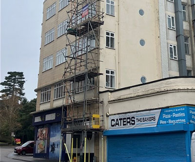 scaffolding access
